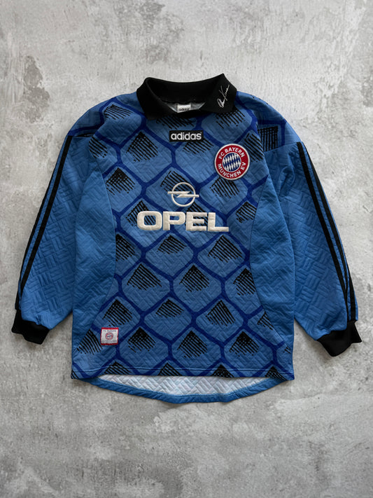 Bayern Munich 1996 1997 1998 Goalkeeper Jersey — Kahn #1 M
