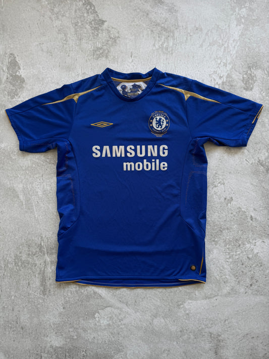 Chelsea 2005 2006 Home Jersey — M