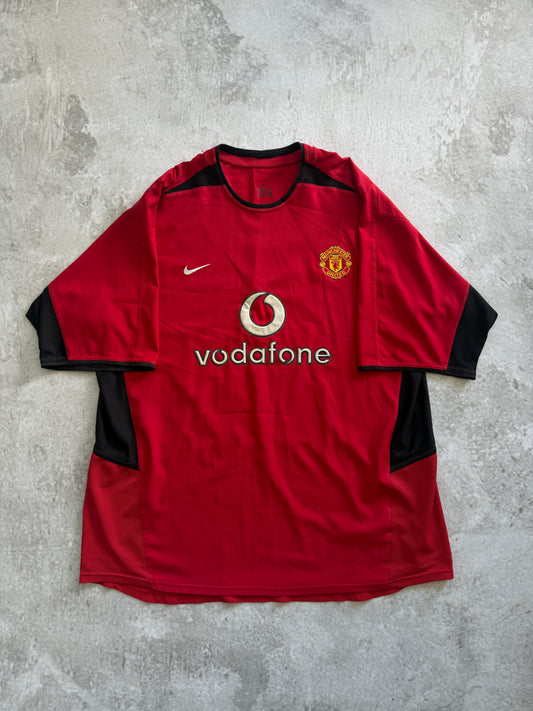 Manchester United 2002 2004 Home Jersey — Beckham #7 2XL