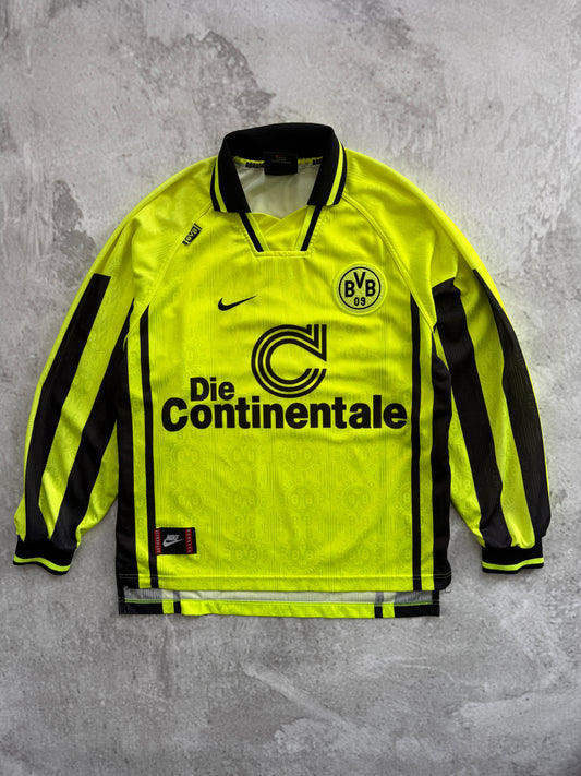 Borussia Dortmund 1996 1997 Home Jersey — M