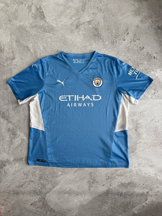 Manchester City 2021 2022 Home Jersey — 2XL