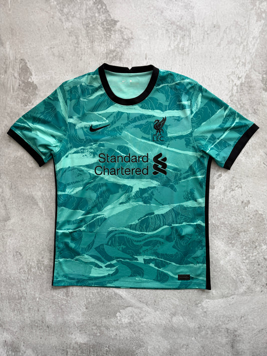 Liverpool 2020 2021 Away Jersey — Van Dijk #4 L