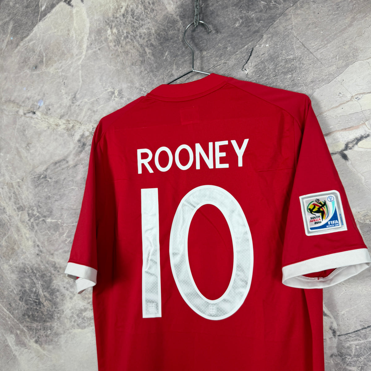 England 2010-2011 Away Jersey — Rooney #10 L