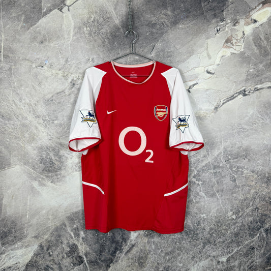 Arsenal 2002-2004 Home Jersey — Henry #14 L
