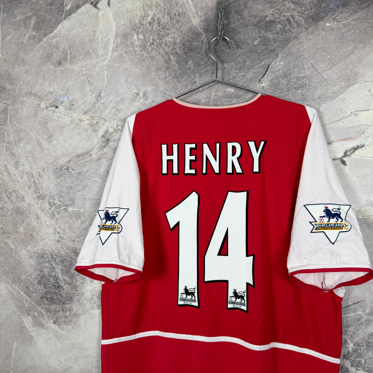 Arsenal 2002-2004 Home Jersey — Henry #14 L