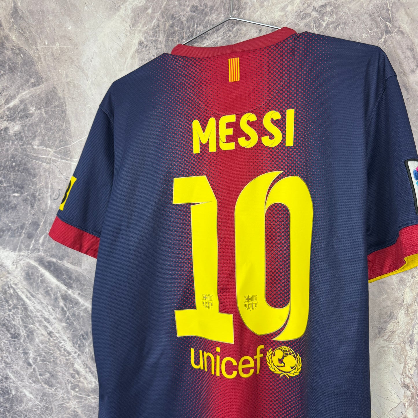 Barcelona 2012-2013 Home Jersey — Messi #10 L