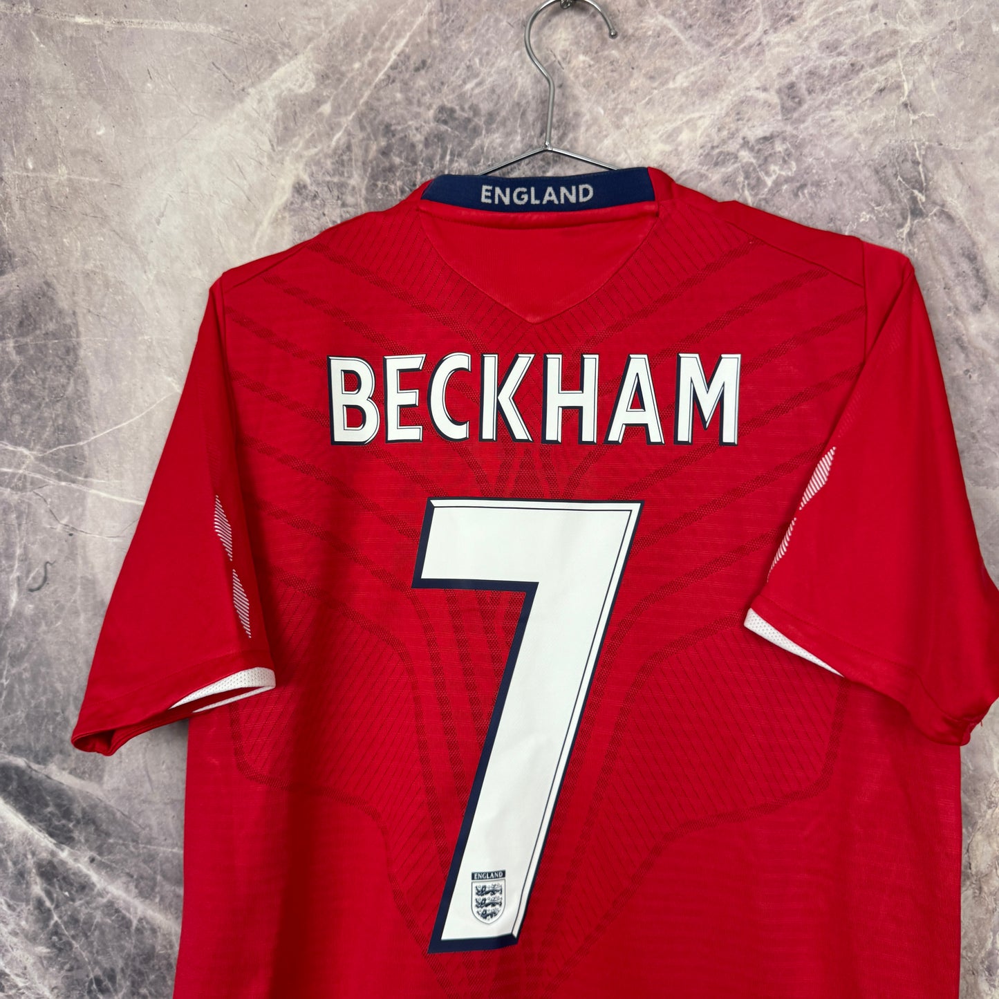 England 2008-2010 Away — Beckham #7 S