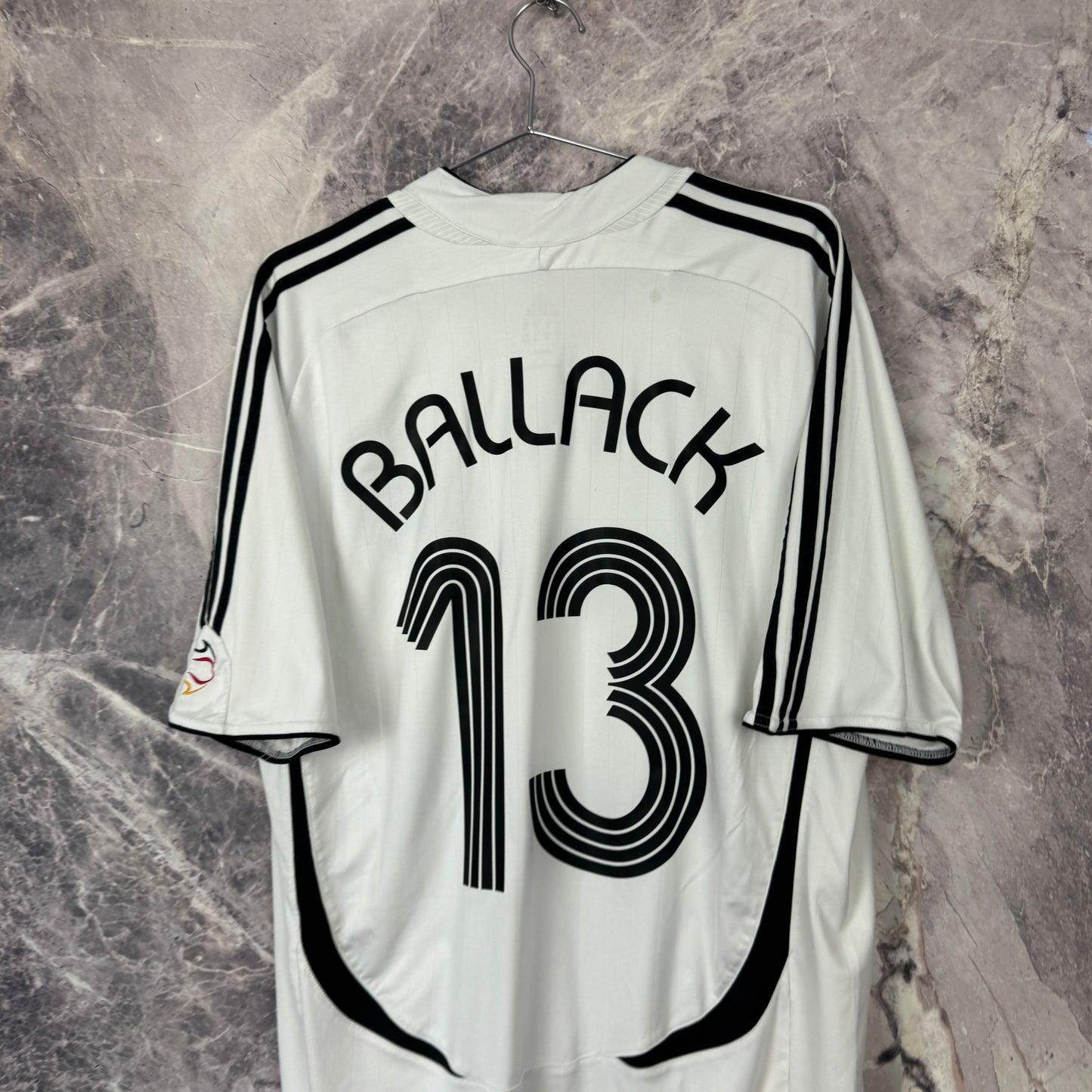 Germany 2006-2008 Home Jersey — Ballack #13 XL
