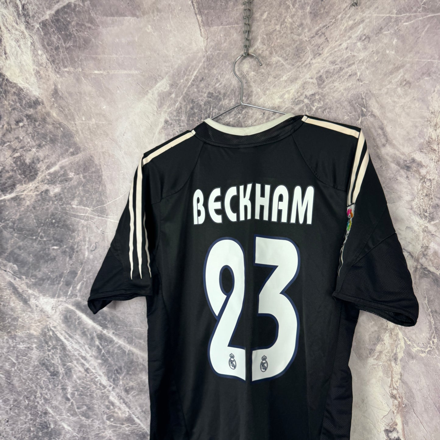 Real Madrid 2004-2005 Away Jersey — Beckham #23 M