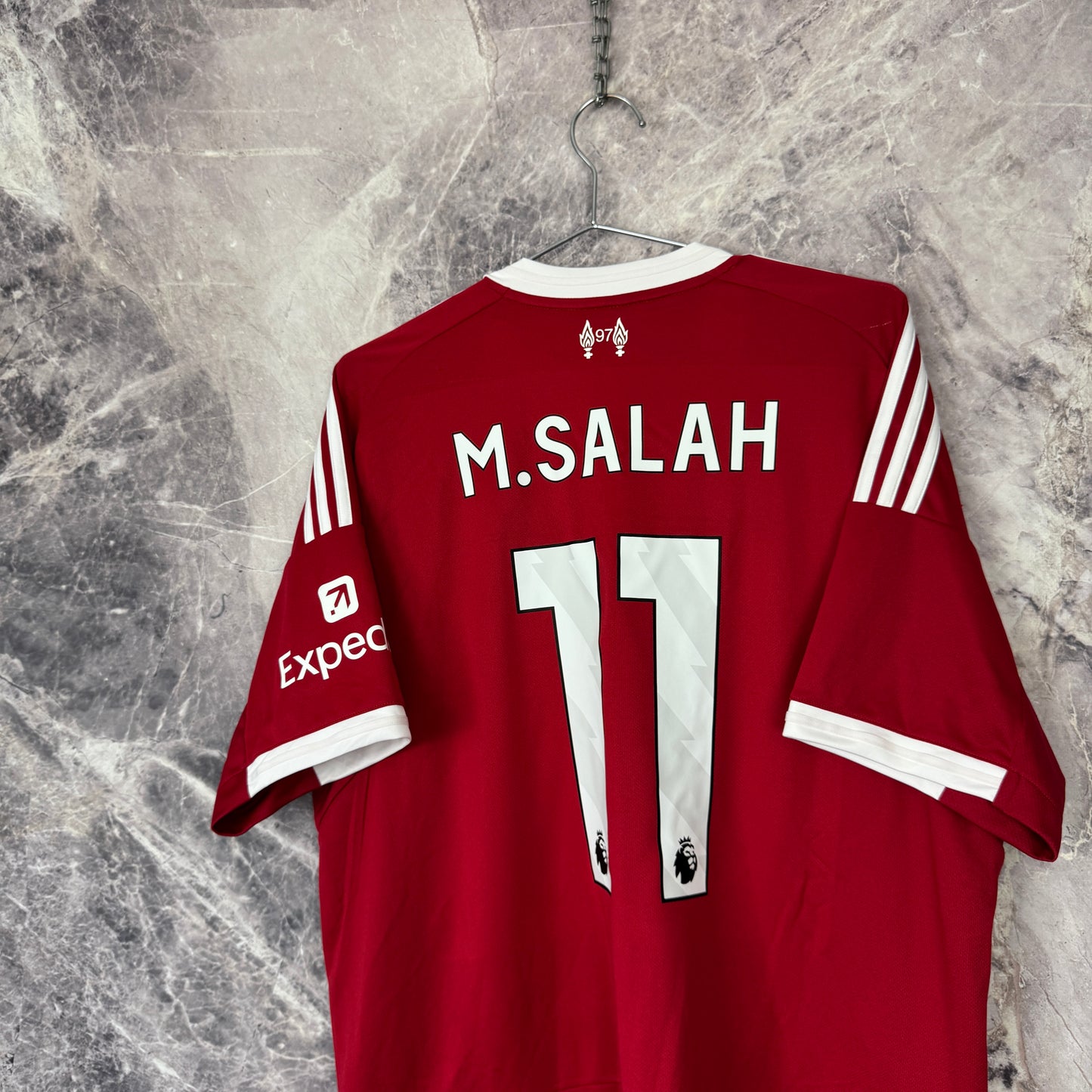 Liverpool 2025-2026 Home Jersey — M.Salah #11 XL