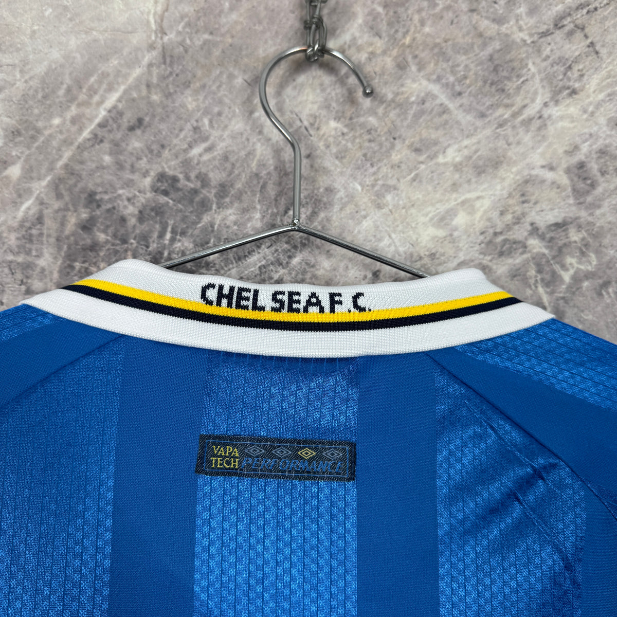 Chelsea FC 1997-1999 Home Long Sleeve Jersey — XL