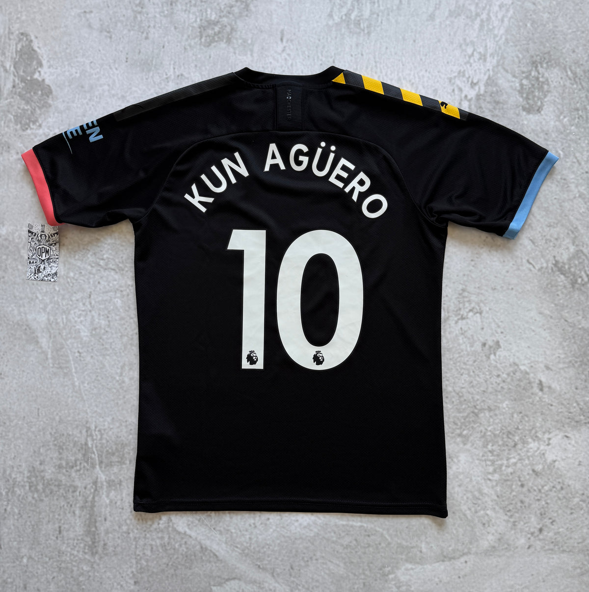 Manchester City 2019-2020 Away Jersey — Aguero #10 M