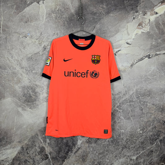 Barcelona 2009-2010 Away Jersey — Messi #10 L