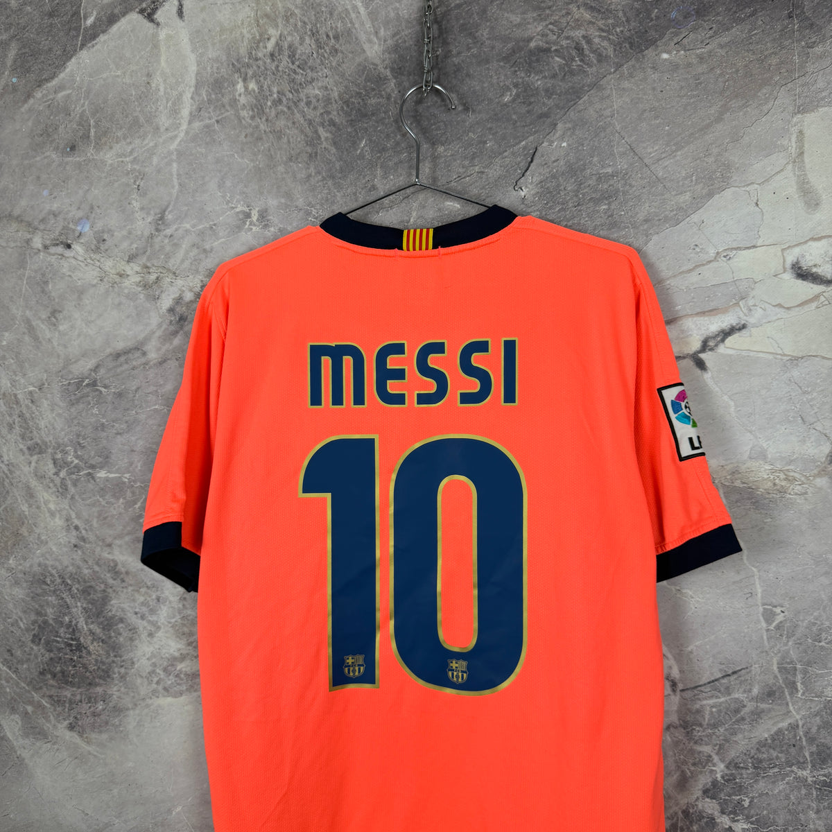 Barcelona 2009-2010 Away Jersey — Messi #10 L