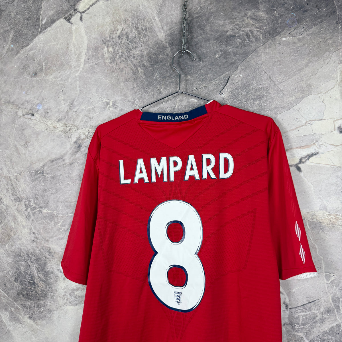 England 2008-2010 Away Jersey — Lampard #8 XL