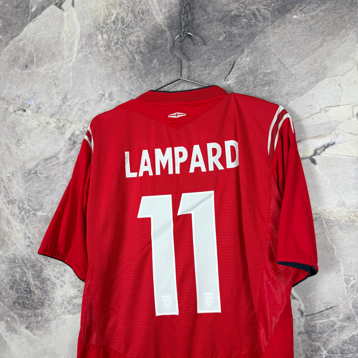 England 2004-2006 Away Jersey — Lampard #11 XL