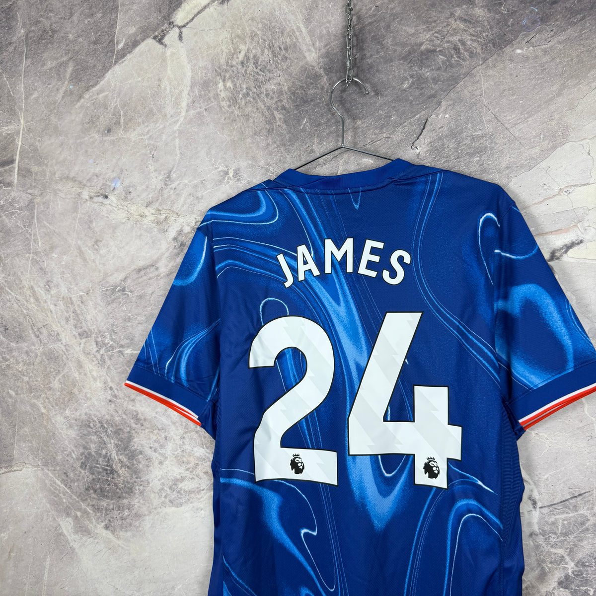 Chelsea 2024-2025 Home Jersey — James #24 M