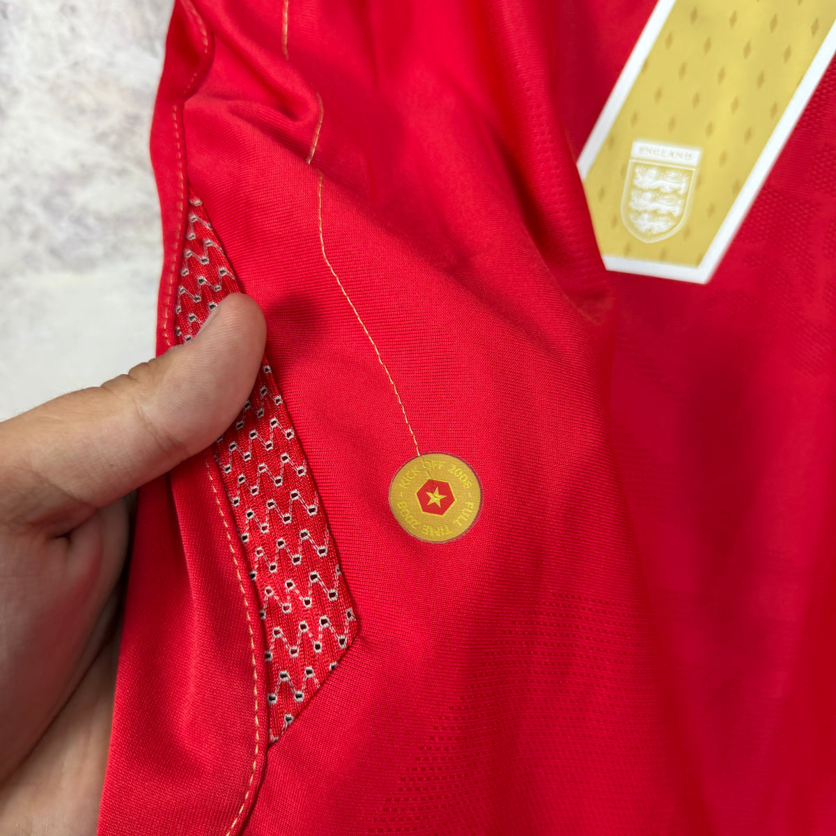 England 2006-2008 Away Jersey — Beckham #7 M