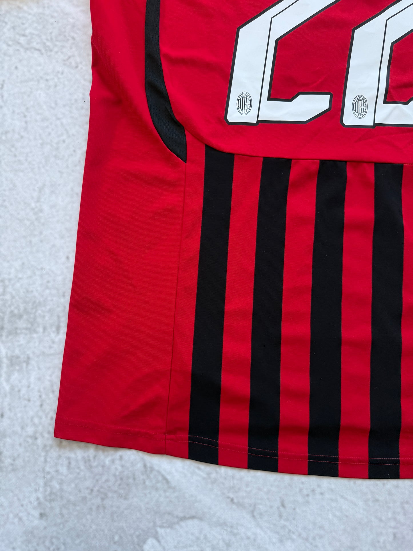 AC Milan 2007 2008 Home Jersey — Kaka #22 L