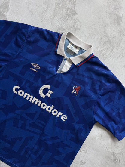 Chelsea 1991 1993 Home Jersey — L