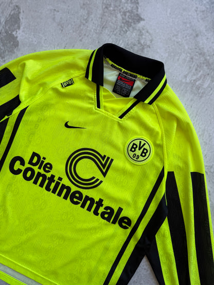 Borussia Dortmund 1996 1997 Home Jersey — M