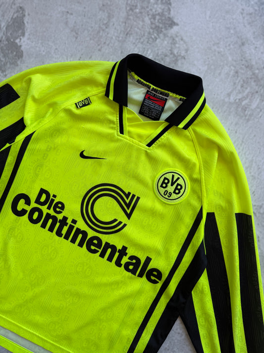 Borussia Dortmund 1996 1997 Home Jersey — M