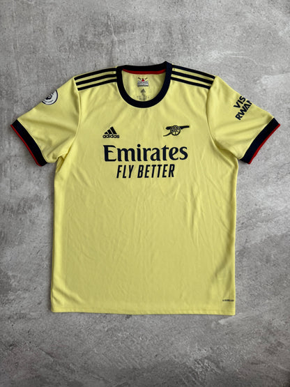 Arsenal 2021 2022 Away Jersey — Smith Rowe #10 XL