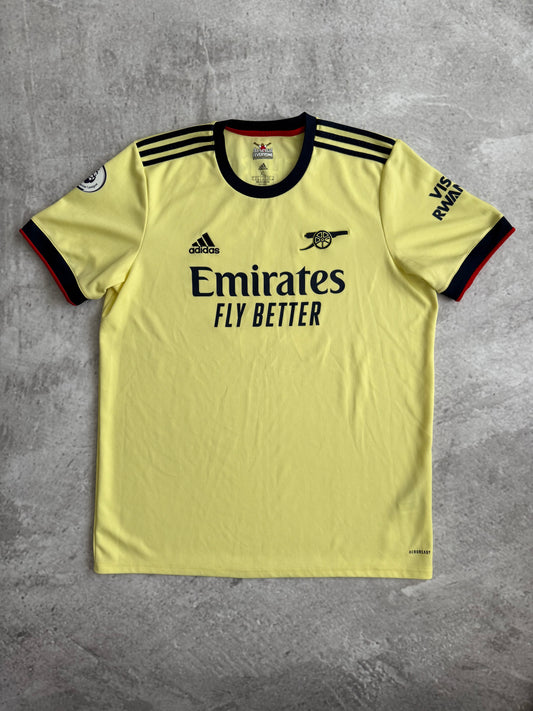 Arsenal 2021 2022 Away Jersey — Smith Rowe #10 XL