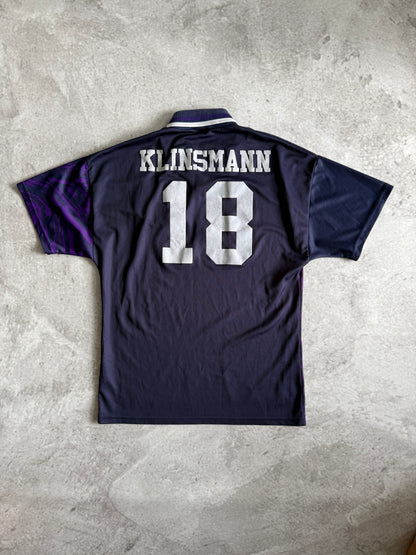 Tottenham Hotspur 1994 1995 Away Jersey — Klinsmann #18 M
