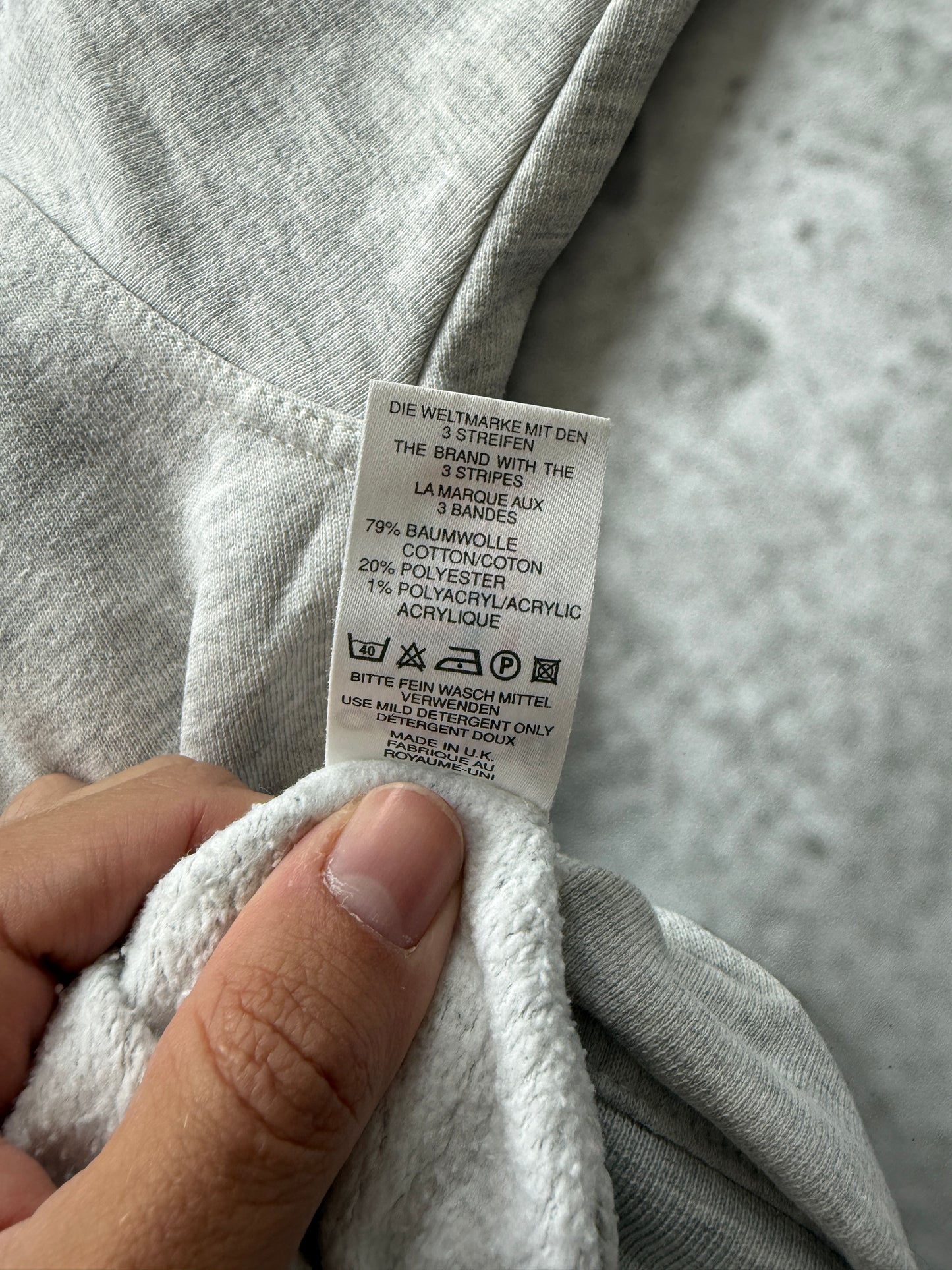 Liverpool 1995 1996 Vintage Adidas Crewneck — S