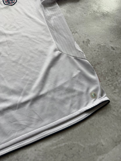 England 2005 2007 Home Jersey — Beckham #7 XL