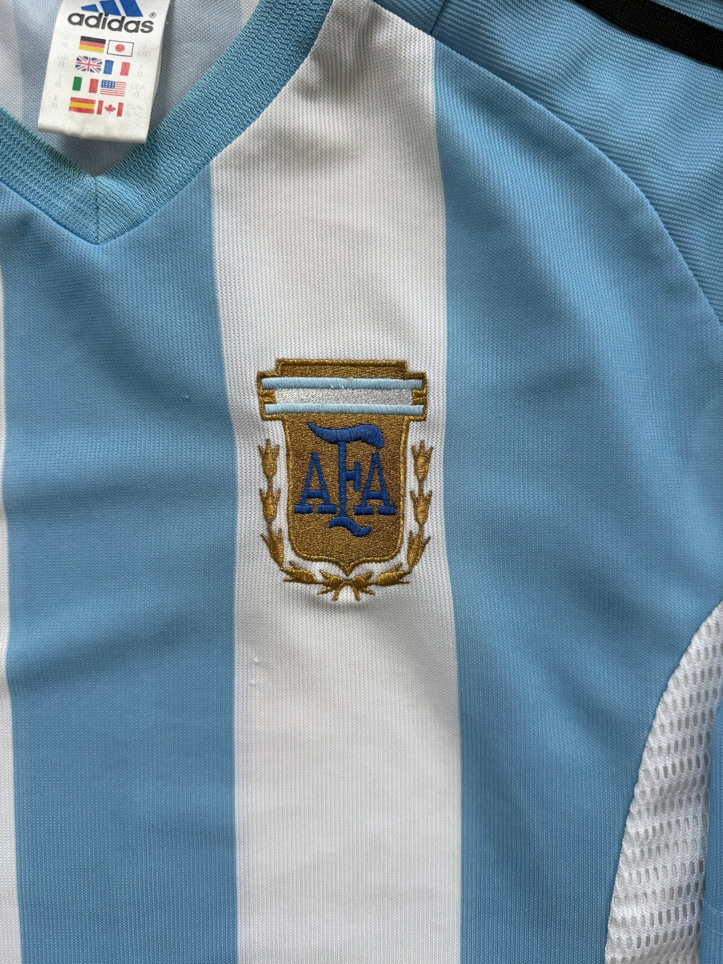 Argentina 2002 2004 Home Jersey — XL