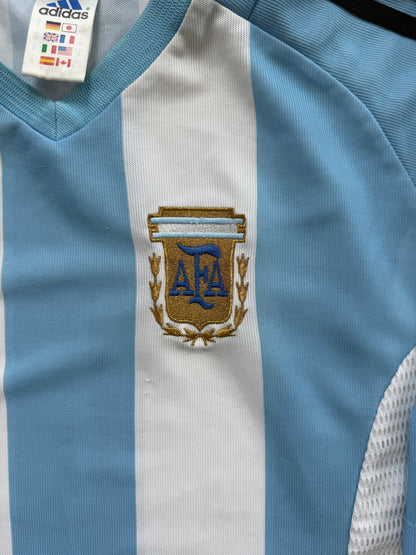 Argentina 2002 2004 Home Jersey — XL