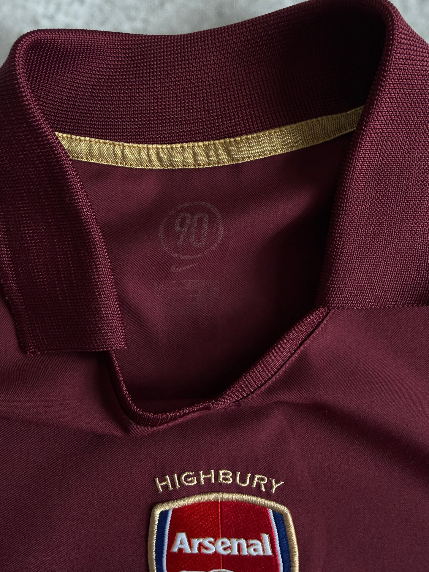 Arsenal 2005 2006 Home Jersey — L