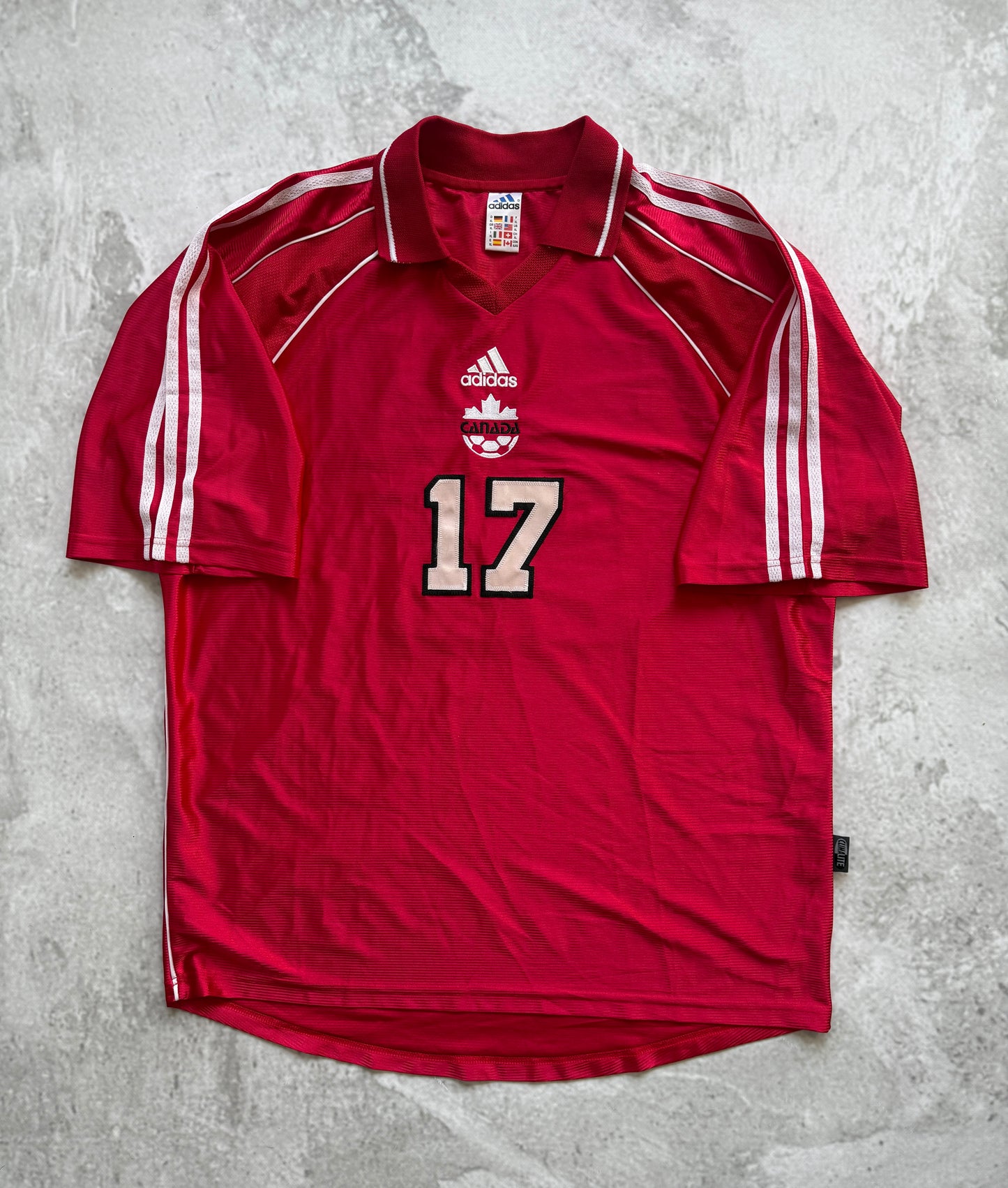 Canada 2000 Home Jersey — Paul Peschisolido #17 XL