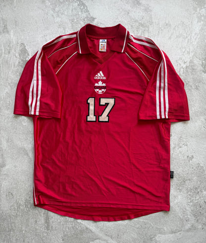 Canada 2000 Home Jersey — Paul Peschisolido #17 XL