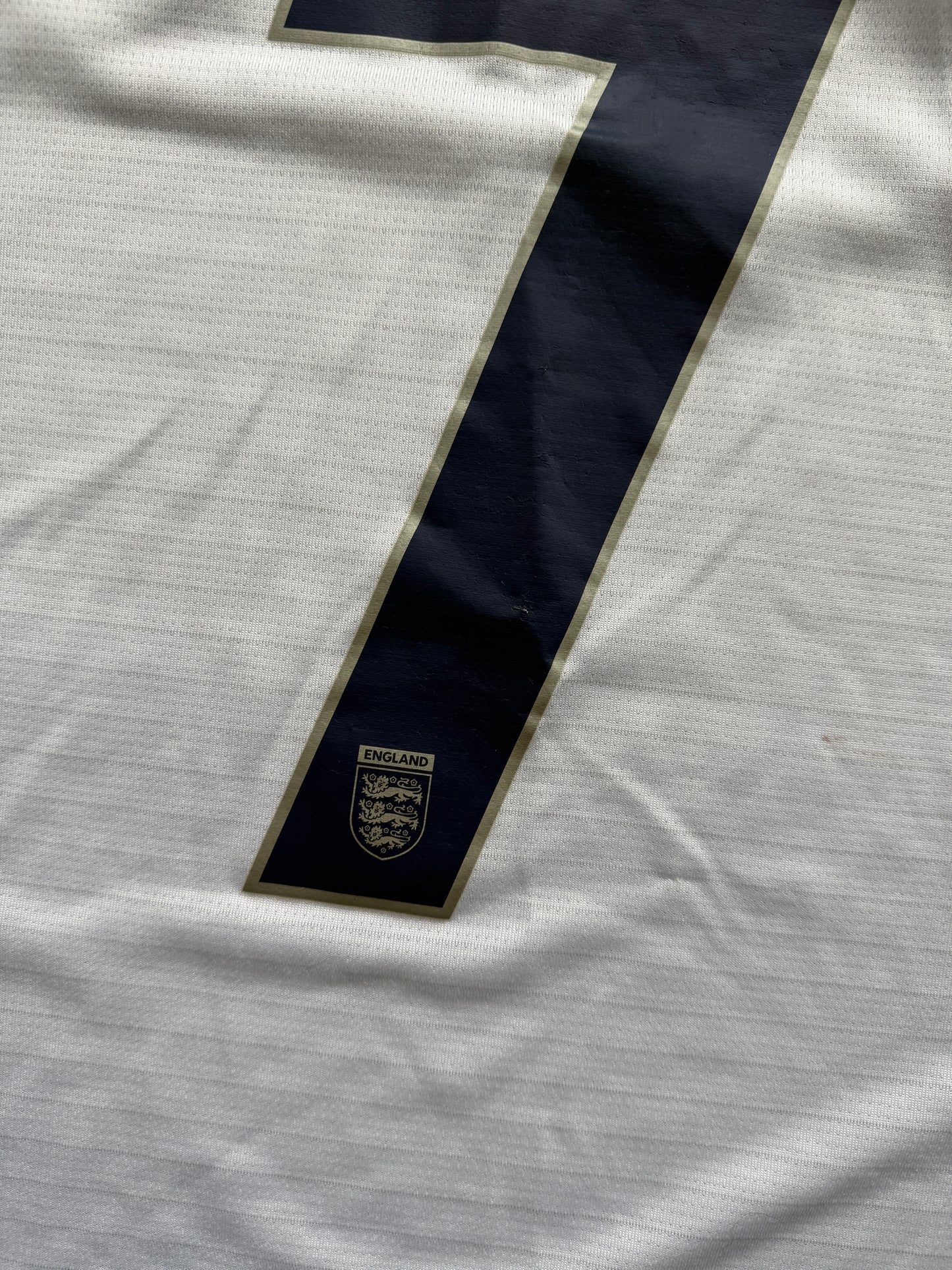 England 2005 2007 Home Jersey — Beckham #7 XL
