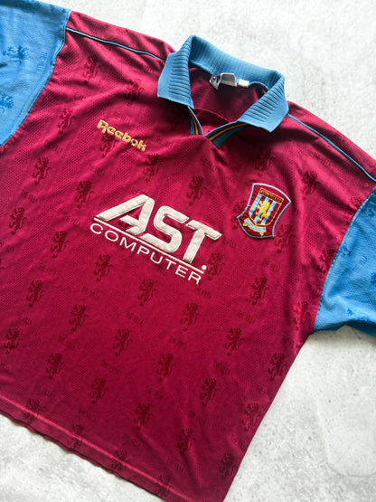 Aston Villa 1995 1997 Home Jersey — XL