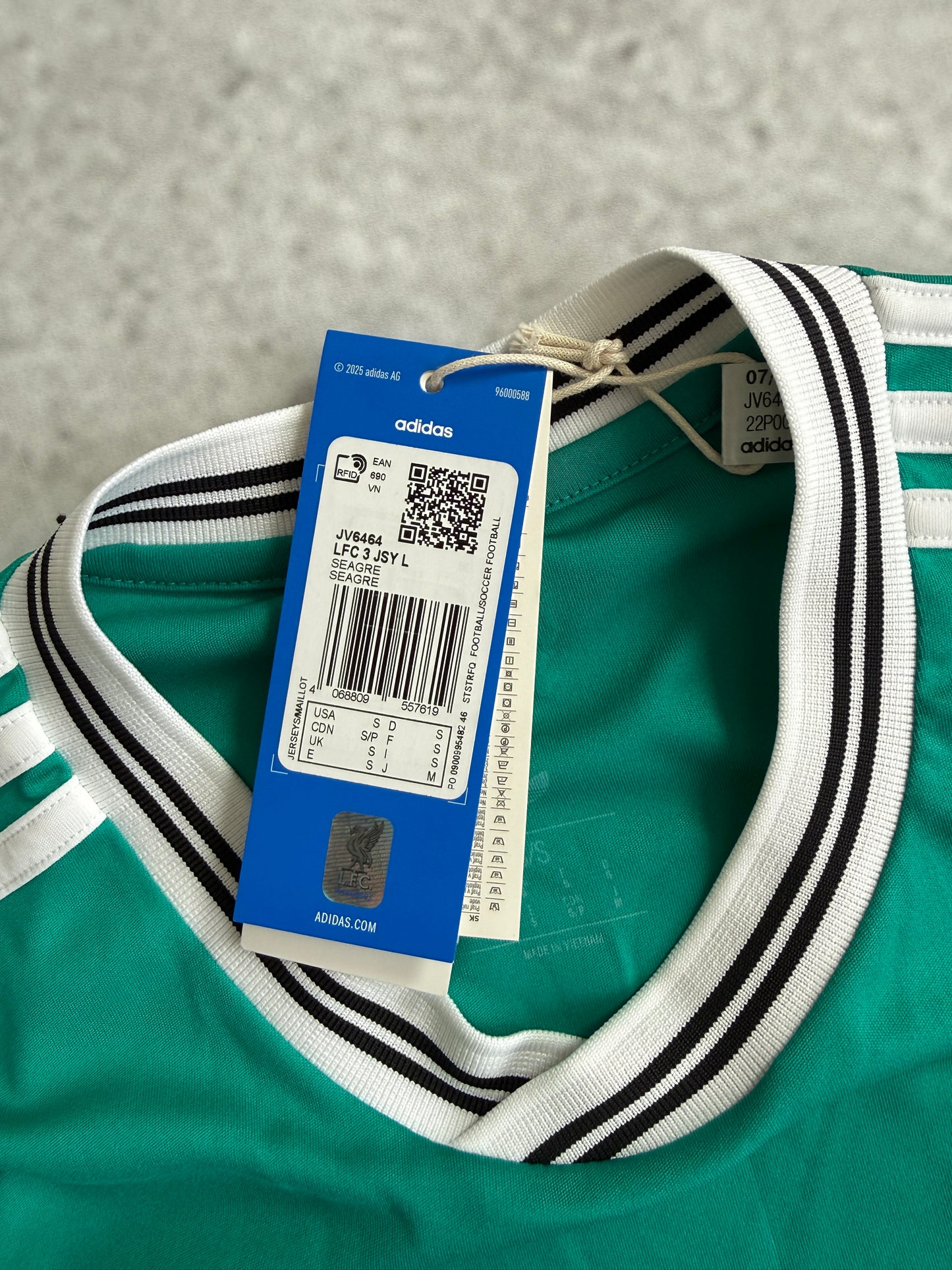 Liverpool 2025 2026 Third Jersey — Jota #20 S