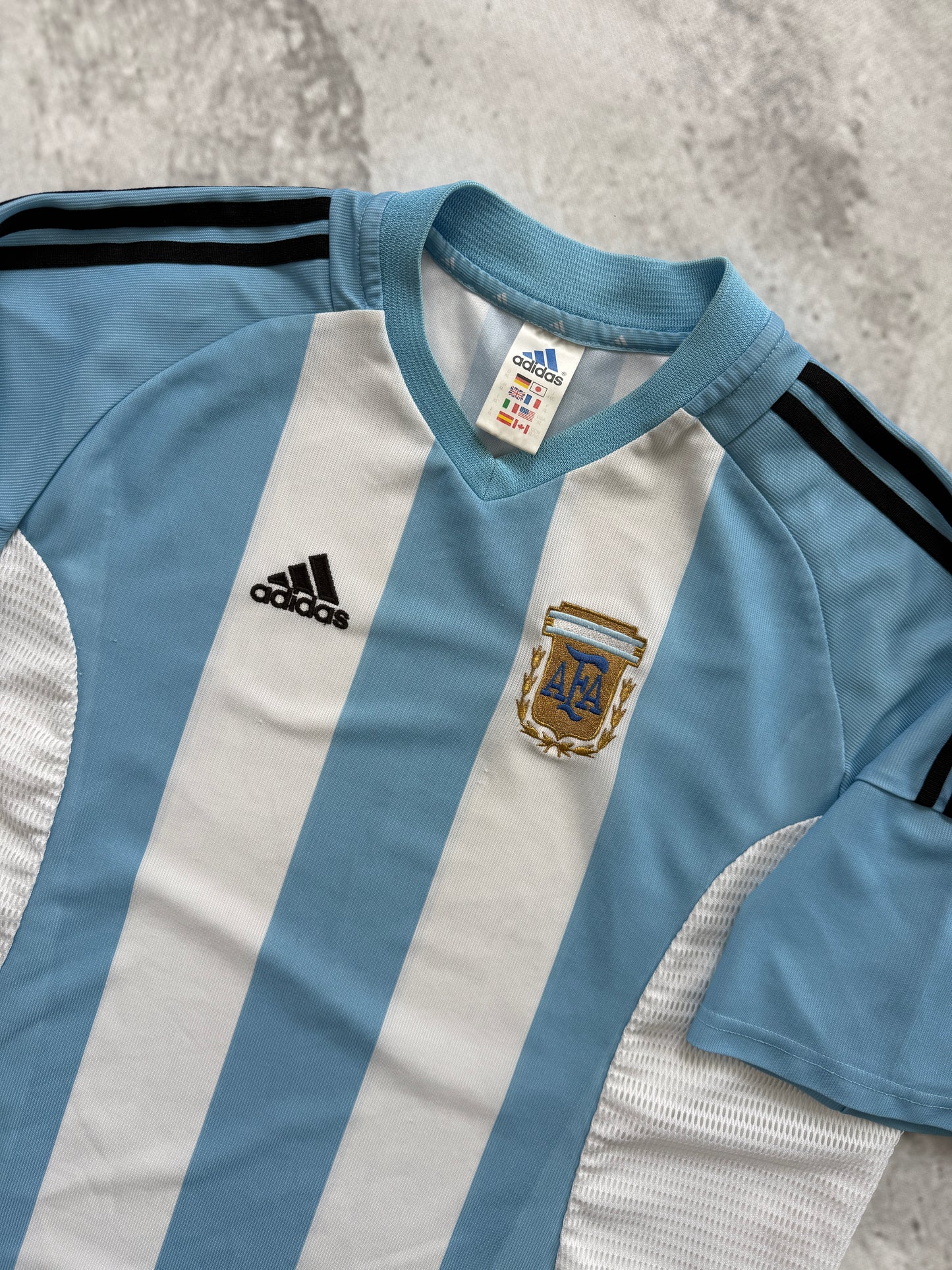 Argentina 2002 2004 Home Jersey — XL