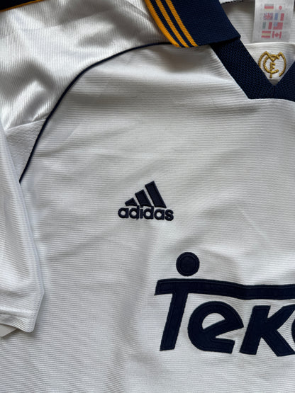Real Madrid 1998 2000 Home Jersey — L