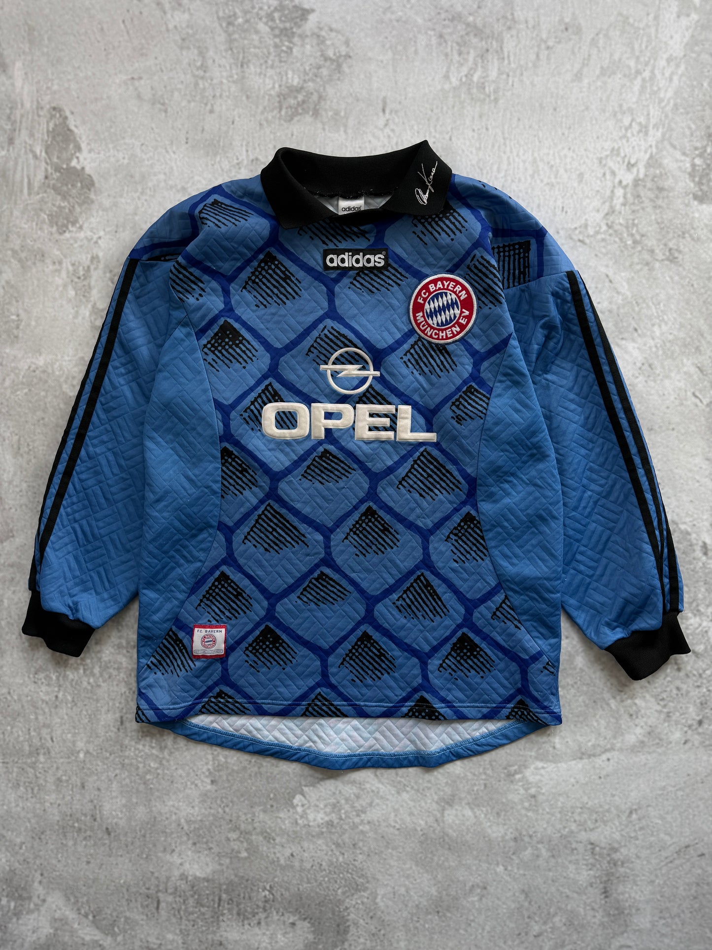 Bayern Munich 1996 1997 1998 Goalkeeper Jersey — Kahn #1 M