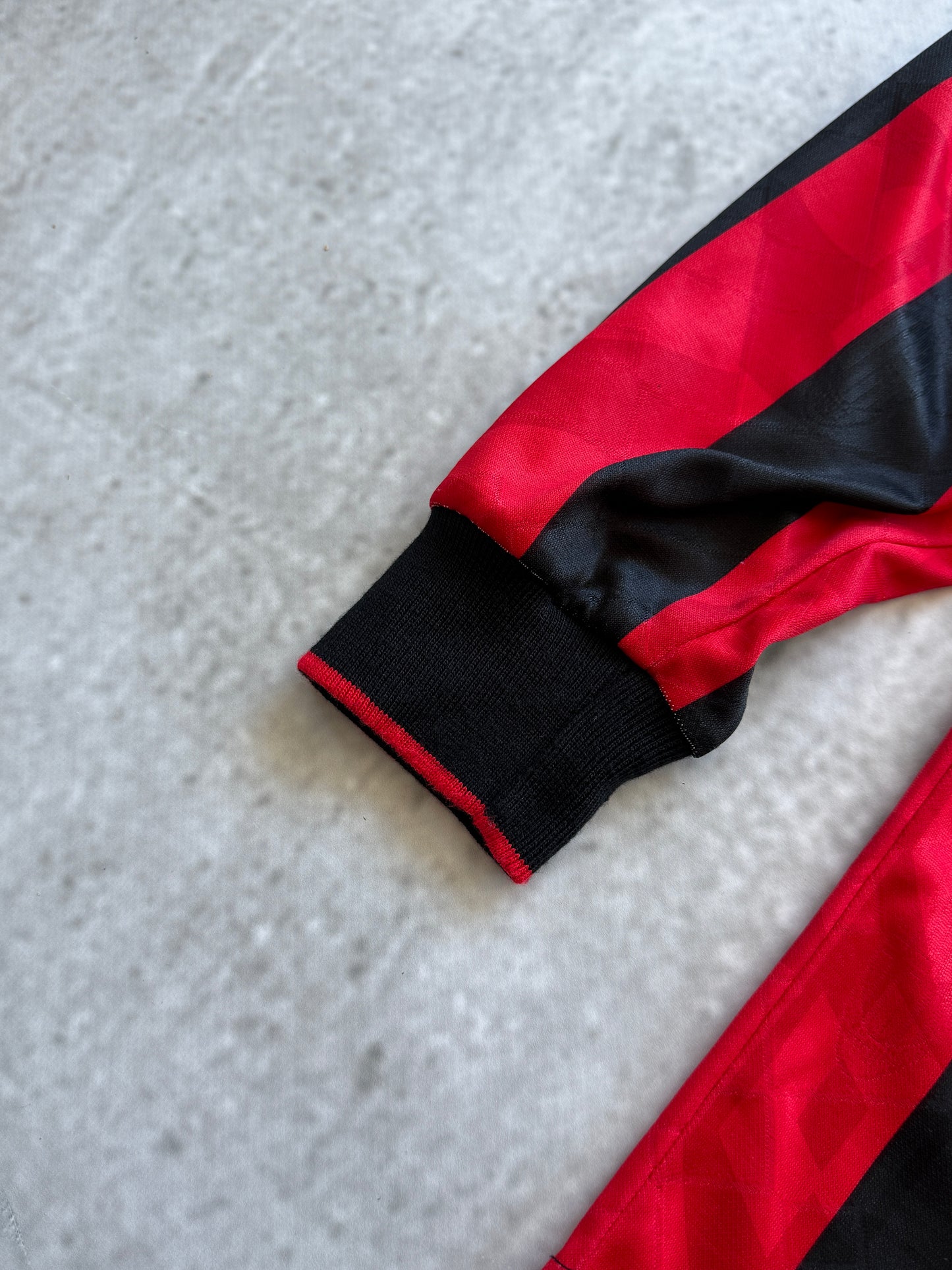 Milan 1994 1995 Home Longsleeve Jersey — L
