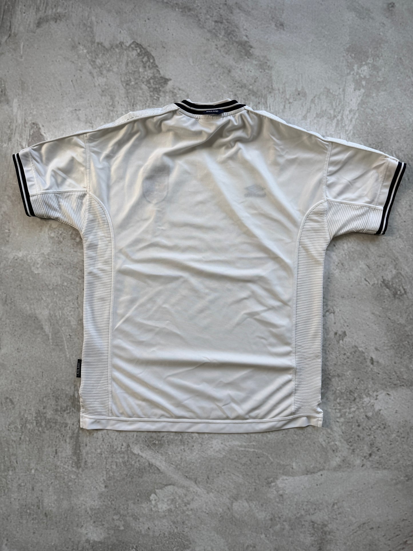 England 1999 2000 2001 Home Jersey — XL