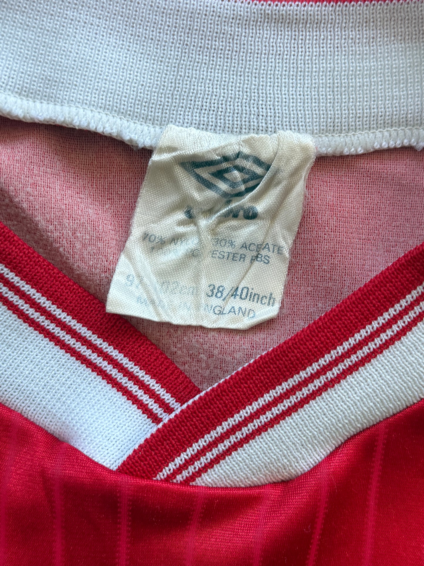 Arsenal 1984 1985 Home Jersey — S