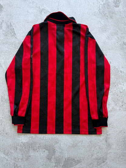 Milan 1994 1995 Home Longsleeve Jersey — L
