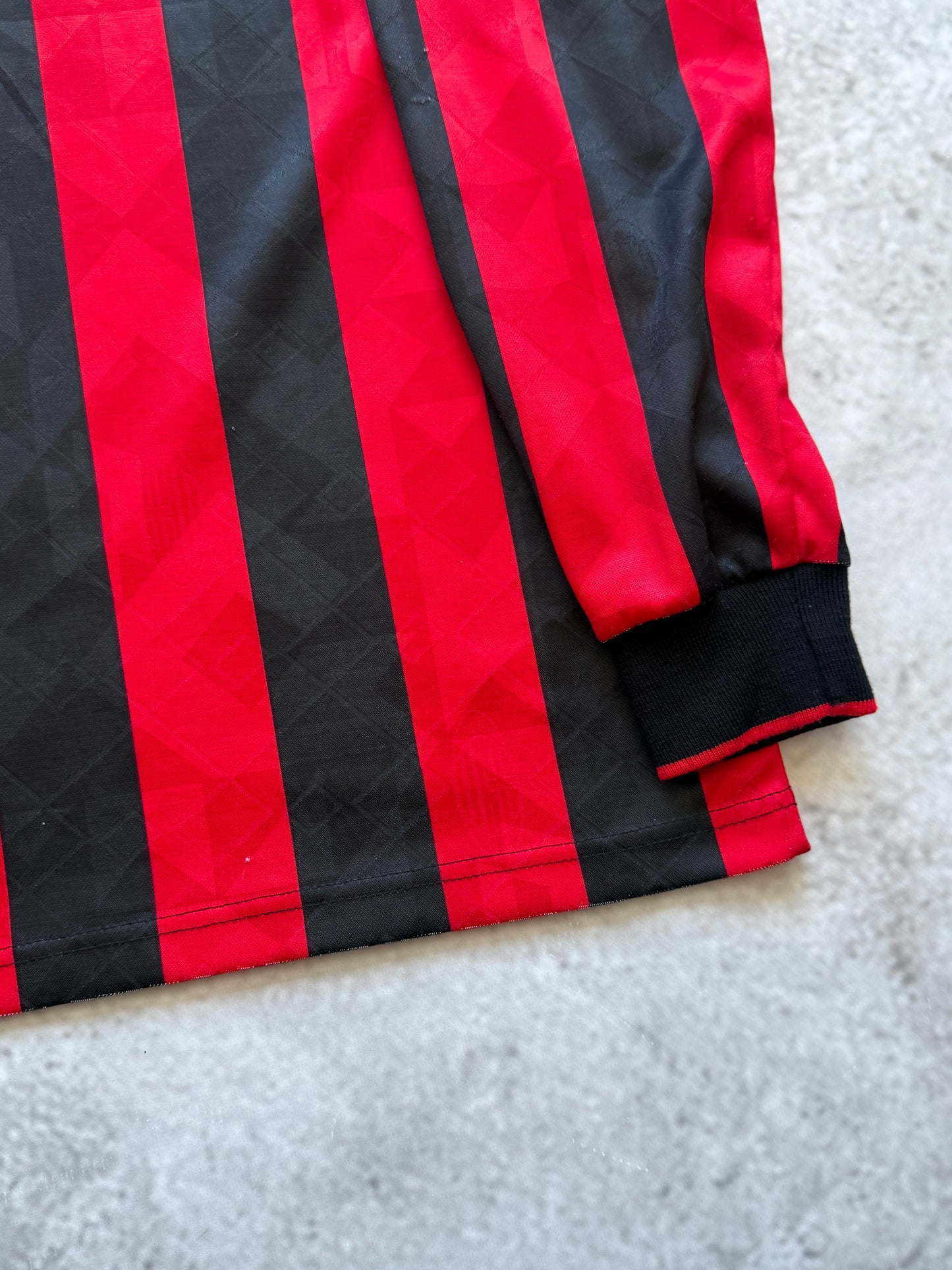Milan 1994 1995 Home Longsleeve Jersey — L