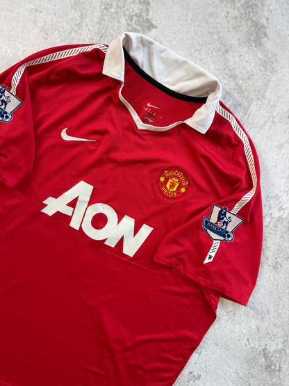Manchester United 2010 2011 Home Jersey — Rooney #9 2XL
