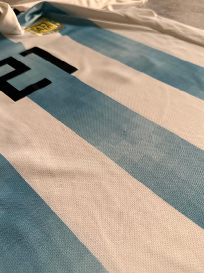 Argentina 2018 2019 Home Jersey — Dybala #21 L