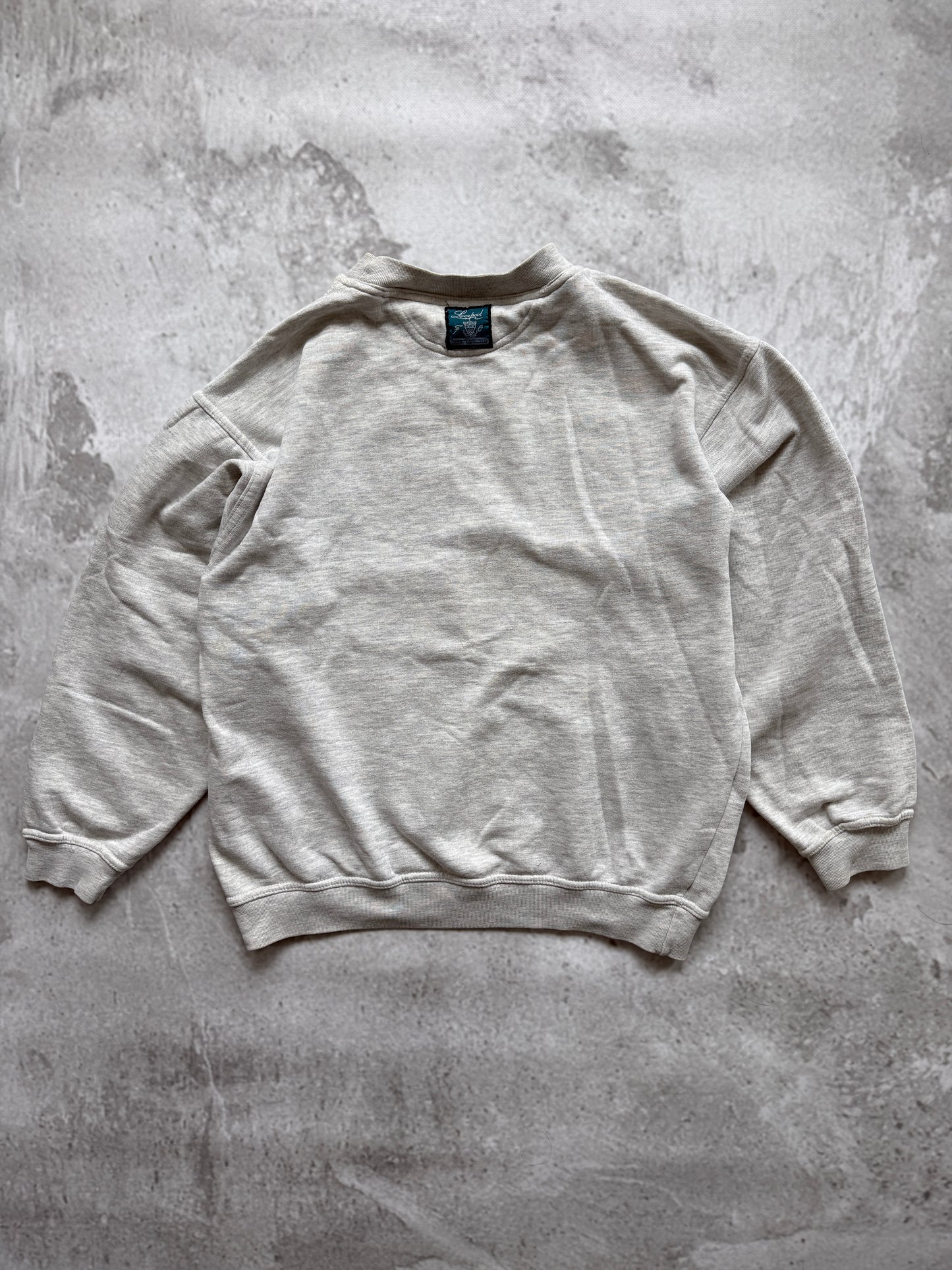 Liverpool 1995 1996 Vintage Adidas Crewneck — S